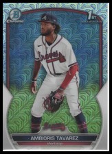 2023 Bowman #BCP-33 Ambioris Tavarez Chrome Prospects Mojo Refractors