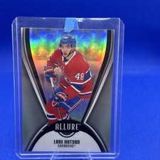 2025-26 Upper Deck Allure - Lane Hutson #24 Black Rainbow - Montreal Canadiens