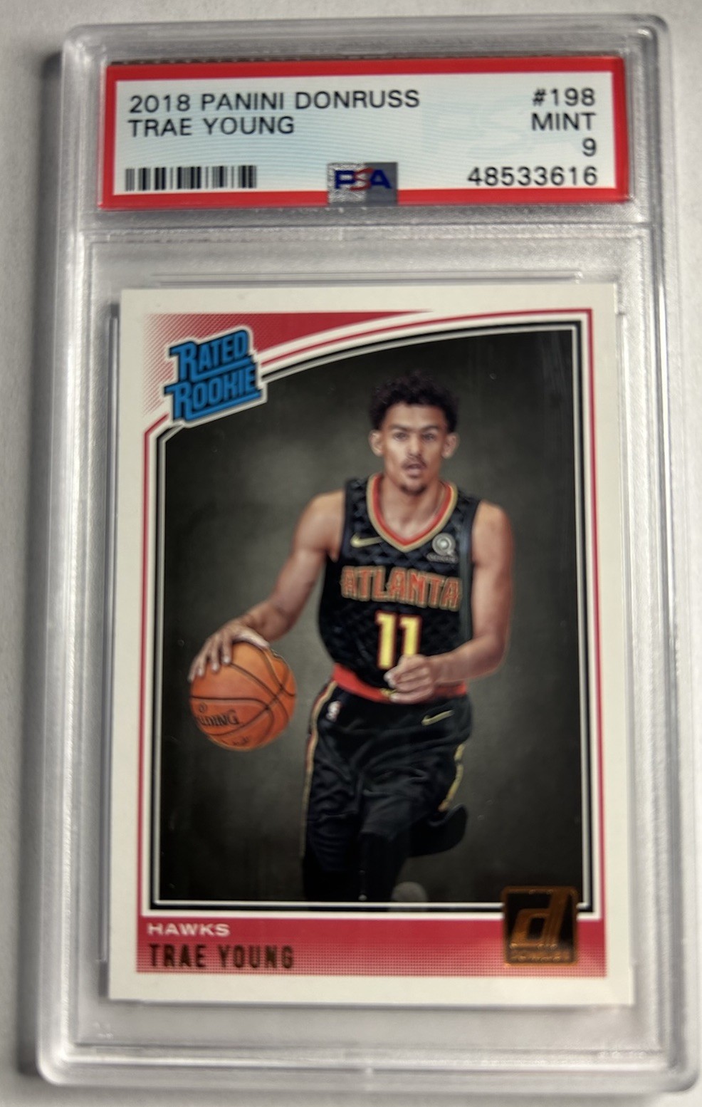 2018-19 Panini Donruss - Rated Rookies Trae Young #198 (RC)