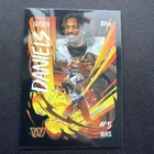 2025 Topps Chrome Football Jayden Daniels Ultra Violet SSP Case Hit UV-19