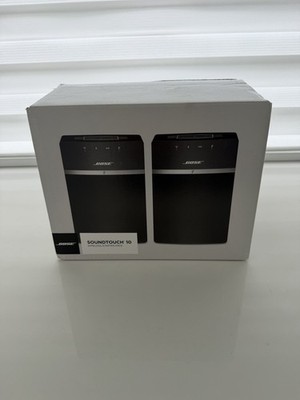 New Bose SoundTouch 10 Wireless Starter Pack Wireless Surround Speakers Black
