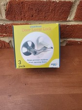 Wappa Baby Child Safety Proof Door Lever Handle Locks, 3 Pack New  Instructions