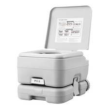 Uimoso Portable Toilet Flush Travel Camping 3.2 Gal Commode Potty Outdoor Indoor