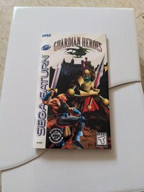 Guardian Heroes (Sega Saturn, 1996) CIB w/ Reg. Card - Fully Tested - almost VGC