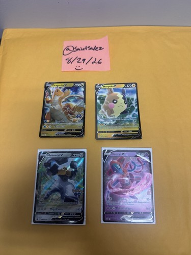 Pokémon TCG Dragonite v SWSH235 Promo Holo Full Art Plus extras