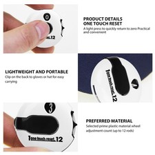 White And Black Score Counter Glove Clip Scorer Cap Clip For Court MAI