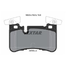 Textar Bremsbelagsatz 21113102 Bremskl&ouml;tze hinten A0004203400