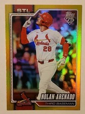 2026 Topps Series 1 Nolan Arenado Yellow Rainbow Foil #193 /399 Cardinals