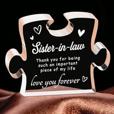 Sister in Law Gifts, Best Gifts for Sister in Law - 4.9 x 3.7 sister in law