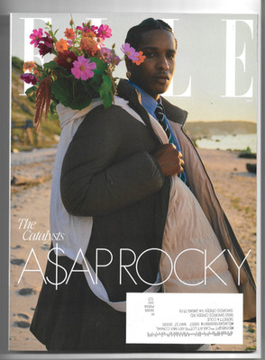 ASAP ROCKY ~ ELLE Magazine October 2025