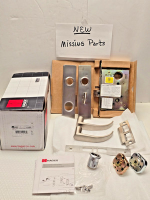 Hager 3853 ESC US32D ARC ICFULL7 NC R1 mortise lock Archer -NEW MISSING PARTS..