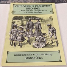 Children's Fashions 1860-1912 1.065 Costume Designs Book BV11