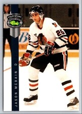 Jason McBain 1992 Classic Four Sport Collection #174 Hockey Card