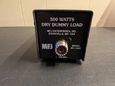 MFJ 260C DRY RF DUMMY LOAD 300 WATTS 0-650 MHZ AIR COOLED HF VHF UHF HAM RADIO