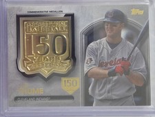 2019 Topps Update 150th Anniversary Manufactured Medallion Jim Thome HOF 0e1