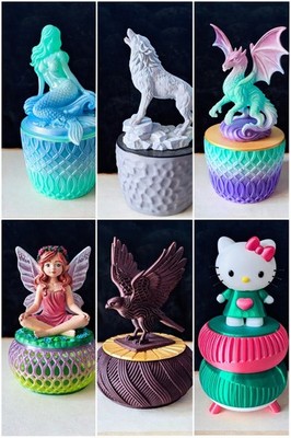 Custom Trinket Bowl Jewelry Box Home Decor Organizer Any Size Style and Color