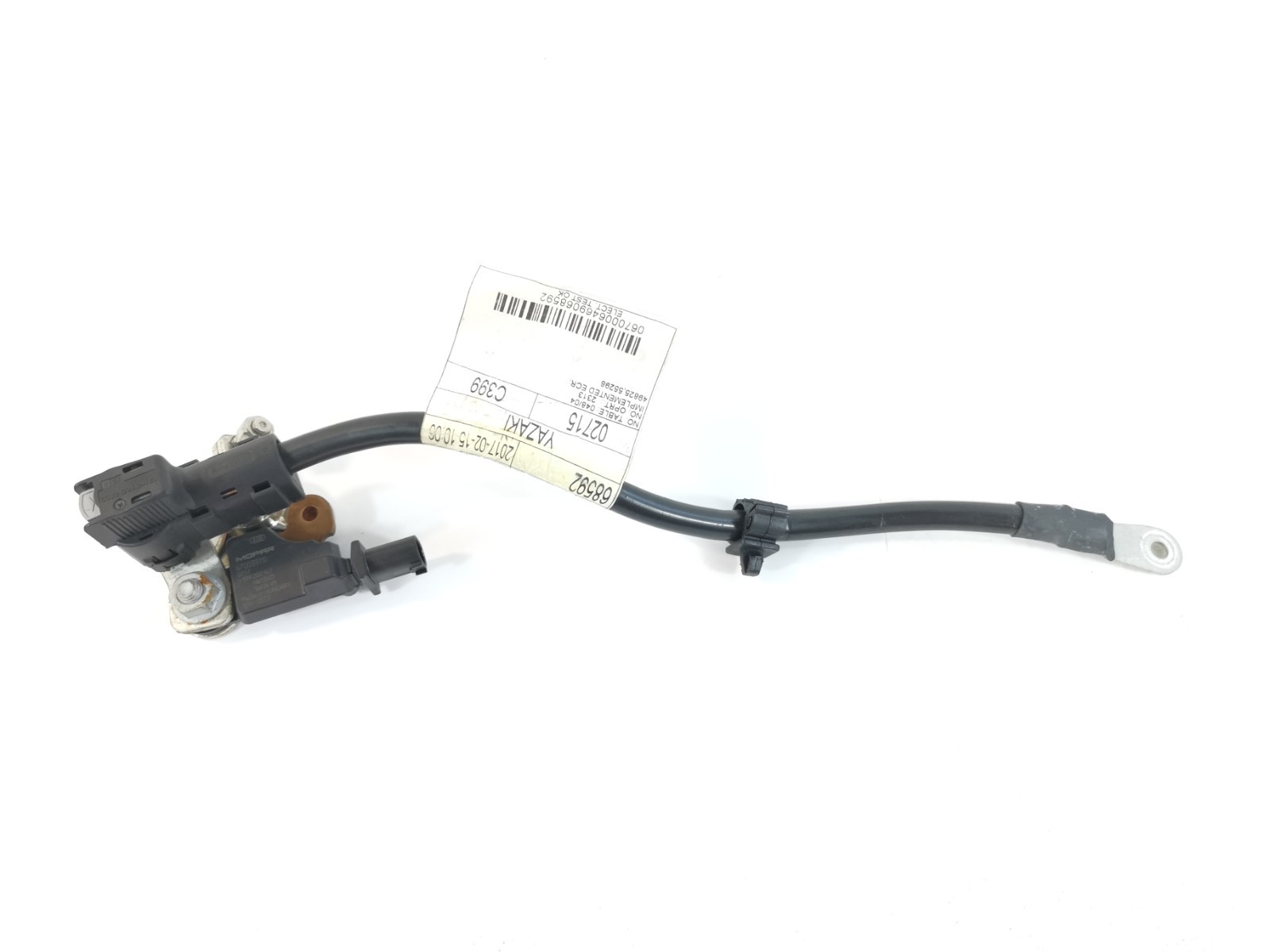 Maserati Levante 2017 Battery cable P/N 670006469