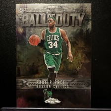 2025 Topps Chrome NBA Paul Pierce Ball Of Duty Boston Celtics 