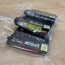 Epson 220XL Black  220 Magenta  Yellow Cartridge Ink. Exp: 05/2028  NO Cyan 
