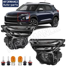 For 2021-2023 Chevy Trailblazer Halogen Headlight LED DRL Signal Pair Left&Right