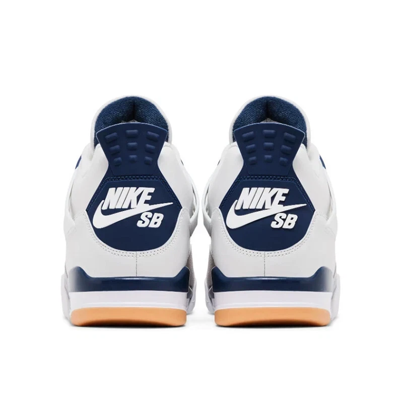 Nike SB X Air Jordan 4 Mid Retro 'Navy' Jordan IV AJ4 Para hombres DR5415-100 En Stock Foto 4 de 4
