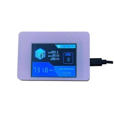 735Kh/S Upgraded NMMinering NerdMinerV2 Miner 2.8 Inch Screen Bitcoin6274