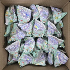 Kawaii Critterz Fuzzy Flocked Friends Sushi Collection - Lot of 125 Blind Bags