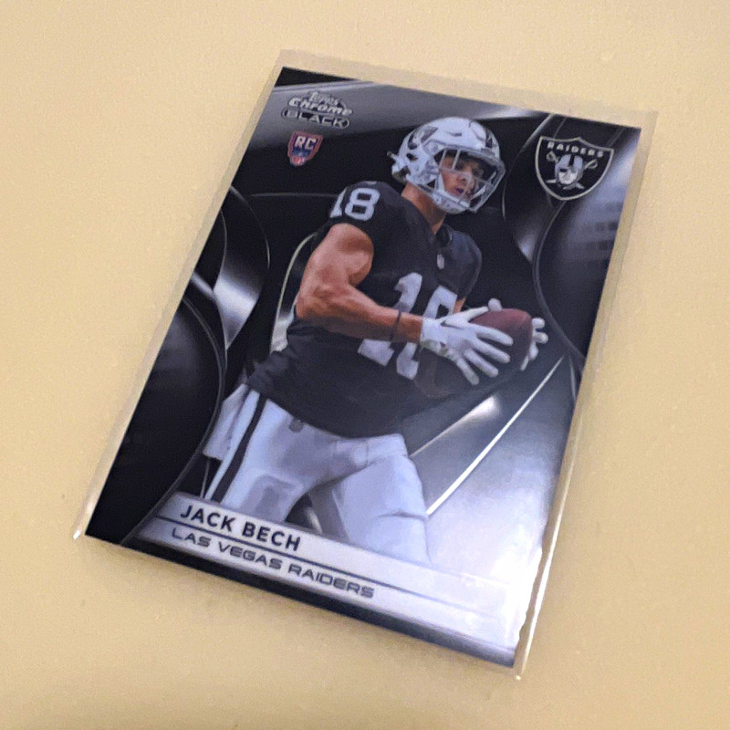 2025 Topps Chrome Black Jack Bech Rookie #126