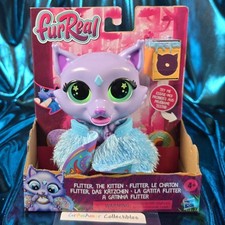 FurReal Friends Flitter the Kitten Interactive Color Change Feeding Toy NEW 2021