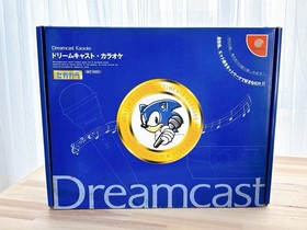 Dreamcast Karaoke HKT-4301 Set Open Box Complete Sonic Sega Japan