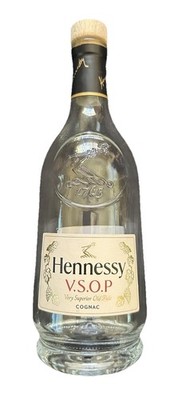 EMPTY Hennessy VSOP Cognac 750ml Empty Bottle Party Prop Drinks Shots EMPTY