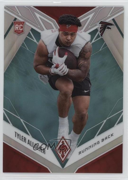 2022 Panini Phoenix Rookies Teal 79/150 Tyler Allgeier #144 0c6