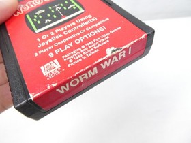 Worm War I (Atari 2600, 1983) 20th Century Fox Tested and working