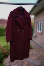 NEU JNBY Wollmantel Burgunder M 38 Oversized
