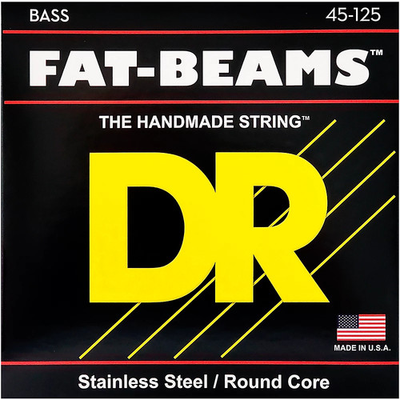 #ad #ad DR Strings Fat Beams Stainless Steel Medium 5 String Bass Strings 45 125 $33.99