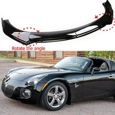 For Pontiac Solstice Gxp 07-09 Gloss Front Bumper Lip Splitter Add-on Universal