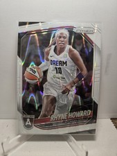 Panini 2025 Prizm WNBA - Rhyne Howard - Atlanta Dream #11 White Seismic Prizm 2d