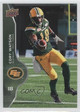 2017 Upper Deck CFL Cory Watson #37 s9v