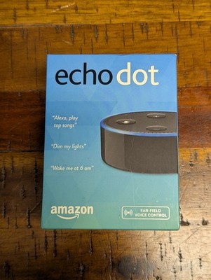 Amazon Echo Dot 2nd Generation - Black, DSN: G090LF10723631HL