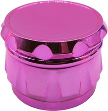 2.2" 4 Piece Drum Metal Grinder Tobacco Herb Spice Crusher gift for Christmas