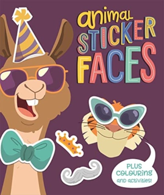 Animal Sticker Faces by Igloo Books Ltd (Paperback Book)