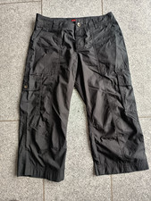Esprit kurze Hose Bermuda Cargohose Gr.38 M 36 Schwarz