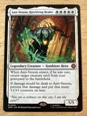 MTG Spider-Man M Anti-Venom, Horrifying Healer #0001