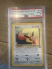 2000 Pokemon Black Star Eevee  11/53 Wotc Promo Holo Pokemon League PSA 9