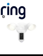 Ring Floodlight Cam Plus Wired White Smart Security Camera New Sealed