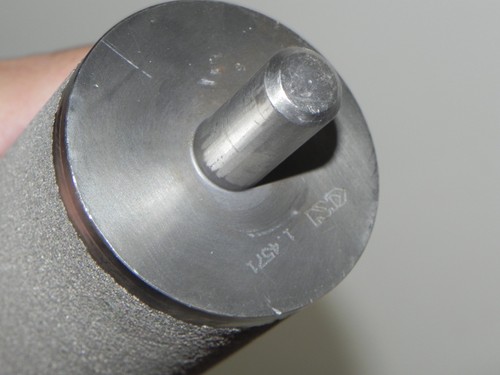 Förderrolle, mit körnungähnlicher Beschichtung, 34-1/2" x 2-7/32" Außendurchmesser  CKV1.4571 - Bild 9 von 16