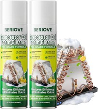 Foaming AC Coil Cleaner For Evaporator And Condenser Units 19oz 2 Pack Set New