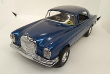Ichiko MERCEDES BENZ 250SE COUP Blue Tin Car Reproduction Friction Powered