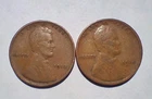 1912, 1914 Lincoln Wheat Penny's Nice Coins!