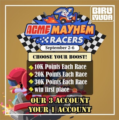 Tycoon_Racer_monopoly!!! Fast respond 24/7 Event_Race_Go_acme mayhem racer_go